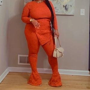 Tunic and Flare Pant Set